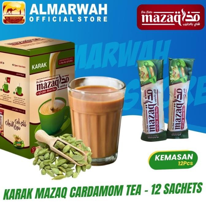

Promo Chai Karak Plus Kapulaga Asli Arab Mesir