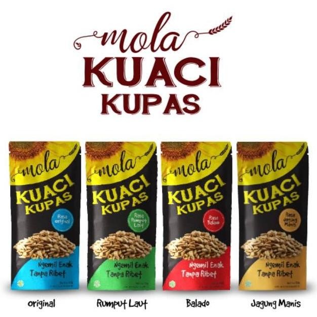 

Promo 8 Pc Mola Kuaci Kupas Panggang / Biji Matahari / Sunflower Seed
