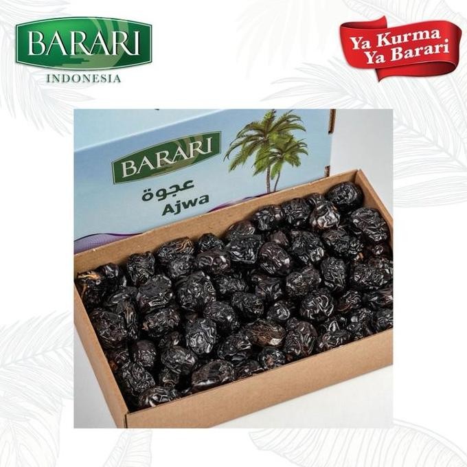 

Murah Kurma Ajwa Barari Premium 500Gram Alami ( Kurma Nabi )
