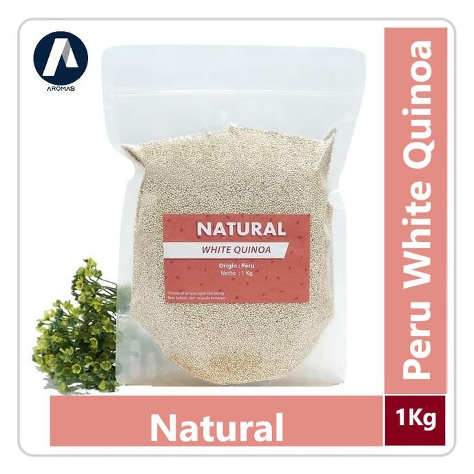 

Murah 1 Kg Organic White Quinoa / Organik Quinoa Putih