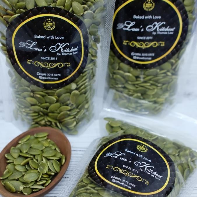 

Grosir Kuaci Labu Warna Hijau . Pumpkin Seeds 1 Kg Kualitas Terbaik Super