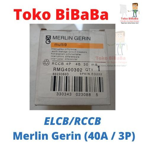 Spesial Merlin Gerin Elcb/Rccb (4P 40 30Ma)