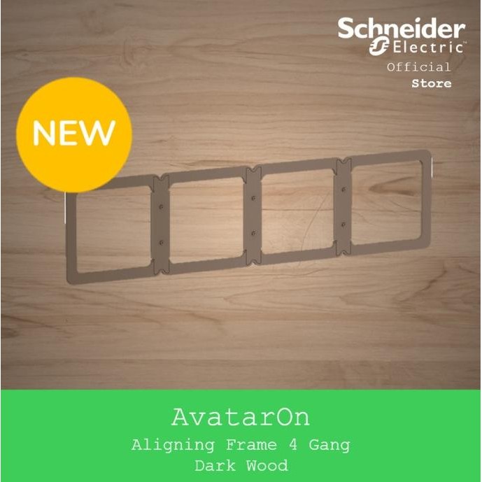 Terjangkau Aligning Frame Schneider Avataron 4 Gang Wood - E8331_46_Wd