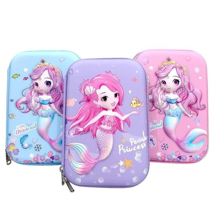 

Terbaru Kotak Pensil 3D Timbul Little Mermaid Tempat Pensil Emboss Karakter Berkualitas Original Blingberry Stationery