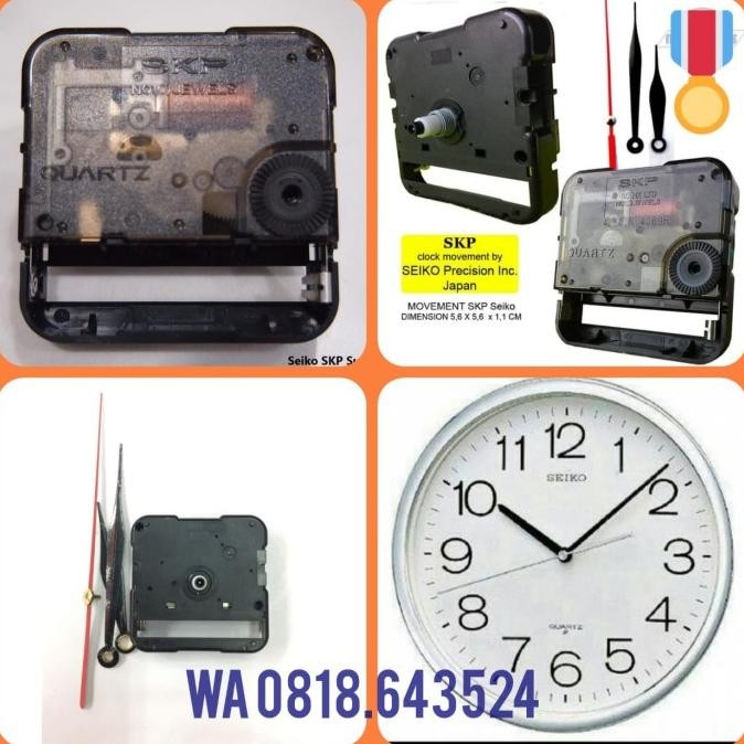 MESIN JAM DINDING SEIKO AWET DAN ASLI TERMURAH