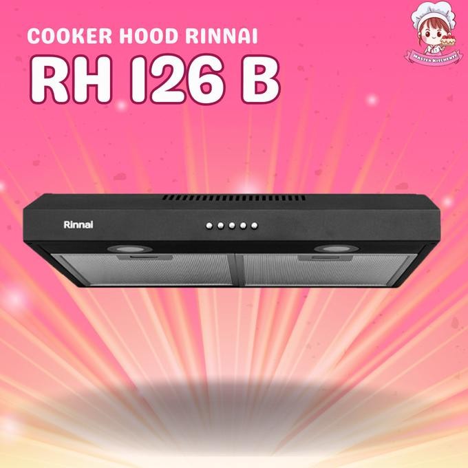 COOKER HOOD RINNAI RH 126 B / RINNAI RH 126B TERMURAH