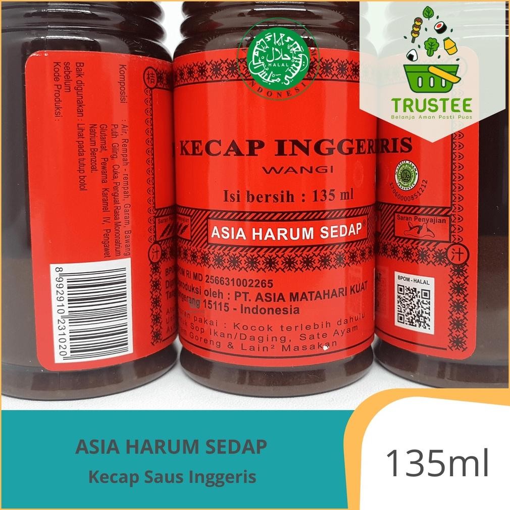 

Et-98 Asia Harum Sedap Kecap Saus Inggris / Inggeris Wangi Halal 135Ml