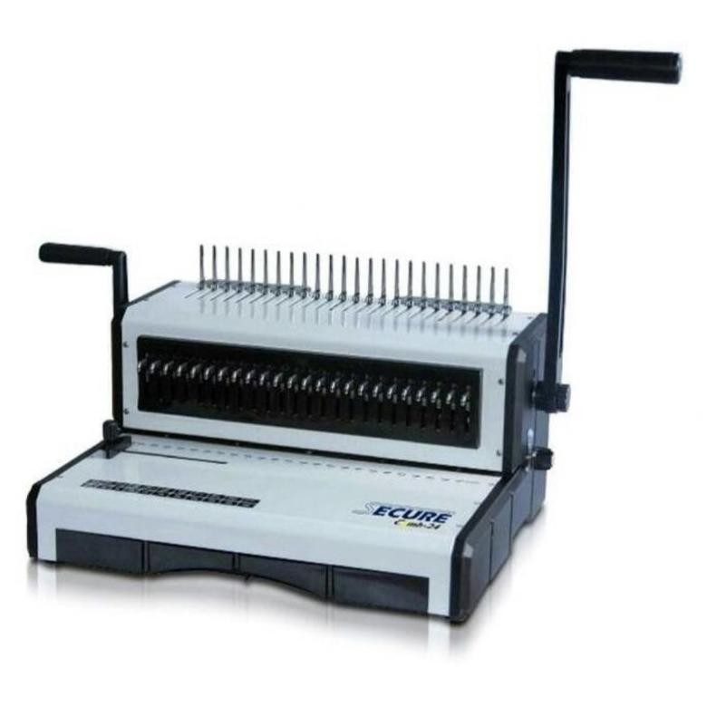 

Xct-2328 Secure Comb-24 - Mesin Jilid Spiral / Alat Binding Hemat
