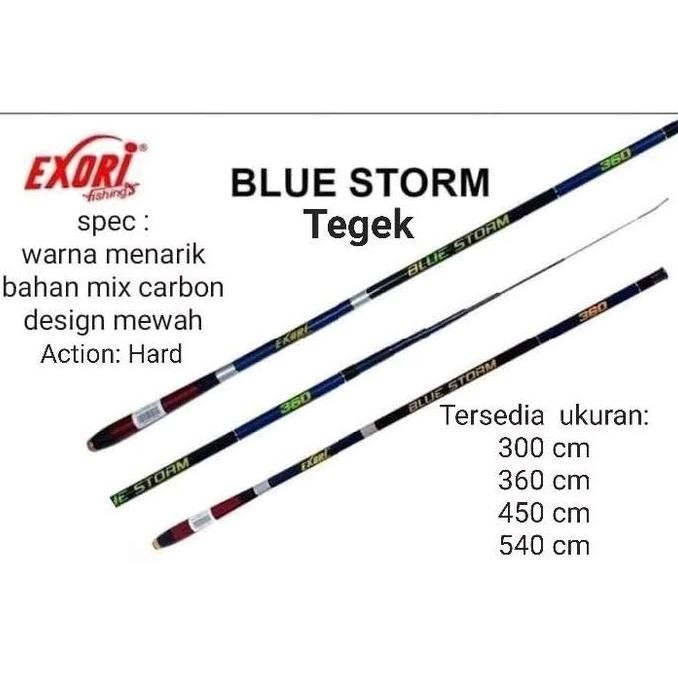 Tegek Exori Windsor Dan Blue Storm New Series 360 450 Carbon Kaku Co