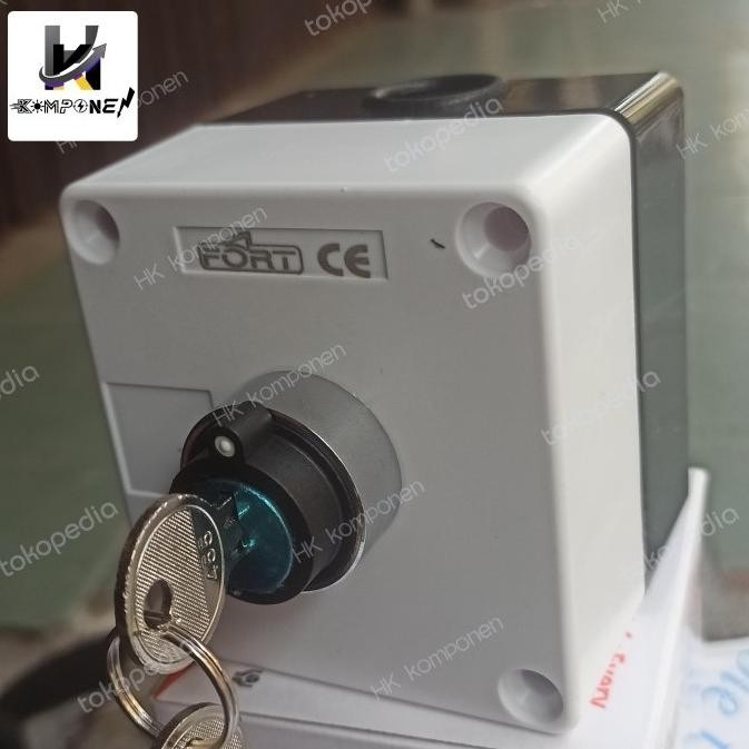 Diskon Saklar Kunci On-Off / Box Control Waterproof /Saklar Key Switch