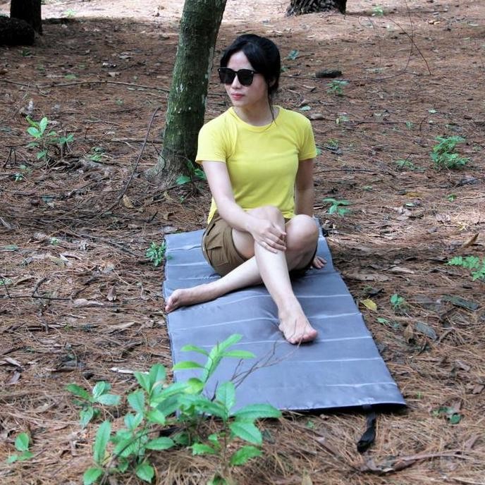 Matras Foam Lipat 3 Layers Matras Camping Alas Tidur Outdoor Tebal Outfrai