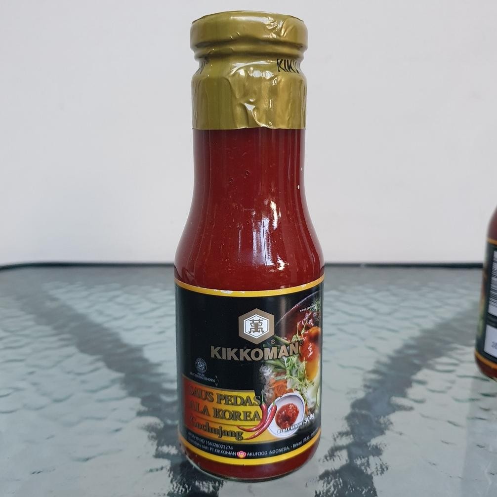 

Sd83 Kikkoman Gochujang Halal Sauce / Saus Pedas Ala Korea Halal 300Gr Kc