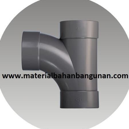 Large radius Tee D LT 4 x 3 inch T Y TY 90 derajat Sambungan pipa 4x3
