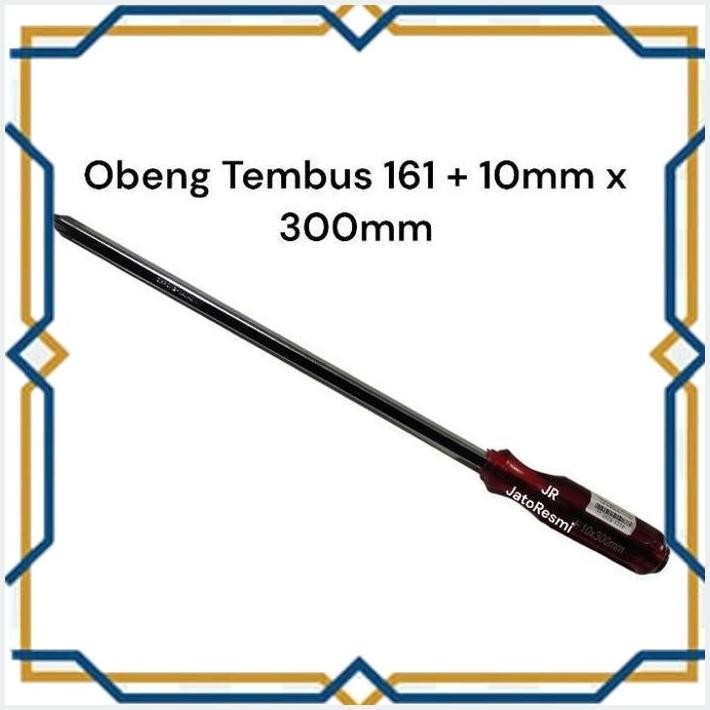 [JAT] OBENG TEMBUS 161 + 10MM X 300MM OBENG TEMBUS + 12"