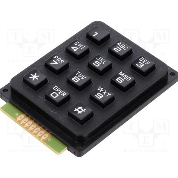 

KEYPAD 3X4 WITH ABC STOK TERBATAS