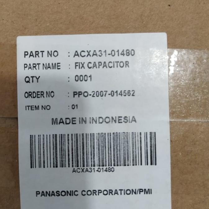 KAPASITOR AC SPLIT PANASONIC 35 UF + 2 UF