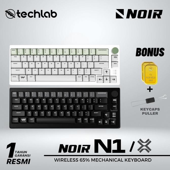 Noir N1-X / N1X Wireless Mechanical Gaming Keyboard VIA Compatible