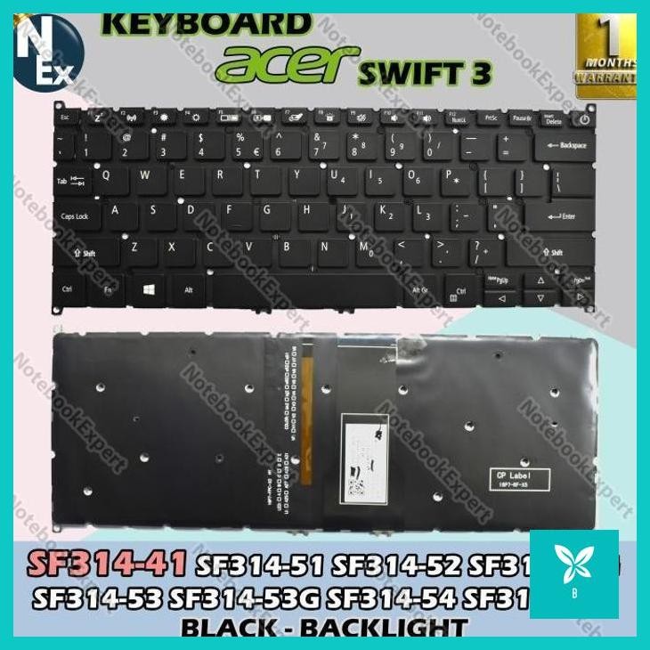| AHN | Keyboard Acer Aspire 5 A514-52 A514-52G A514-52G-71LX Backlight