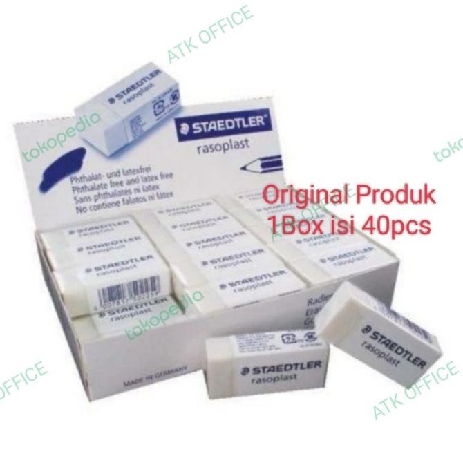 

Terbaru Penghapus Pensil Staedtler Kecil B40 (1 box 40pc ) Eraser Pensil