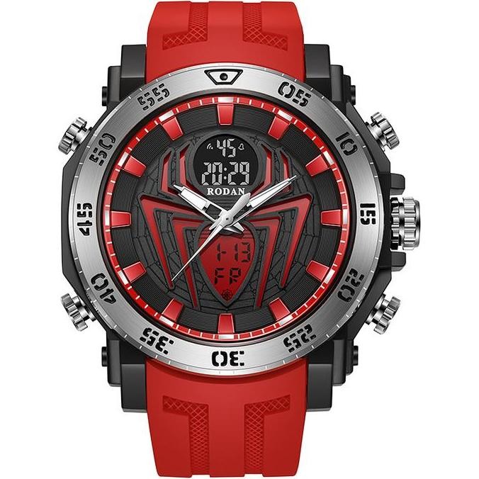 RODAN 8004 JAM TANGAN SPORT WATER RESISTANT 3 ATM FREE BOX