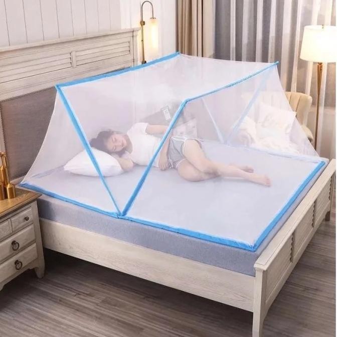 Kelambu Nyamuk Kotak Lipat 180x190/Kelambu Lipat/Kelambu Kotak Lipat