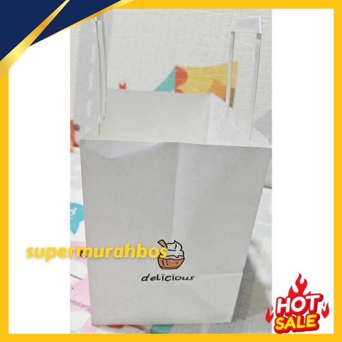 

PAOPAO PAPERBAG SWEET DELICIOUS FOOD DESSERT WHITE PUTIH CUTE TERBAIK !!