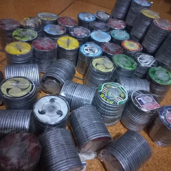 Tazos Gacoan Isi 18 Pcs/Mainan Anak/ Tazos Raja Berkarakter Co