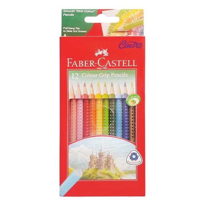

Terbaru Faber Castell Colour Pencils Grip Dot Pensil Warna Anak PG TK isi 12