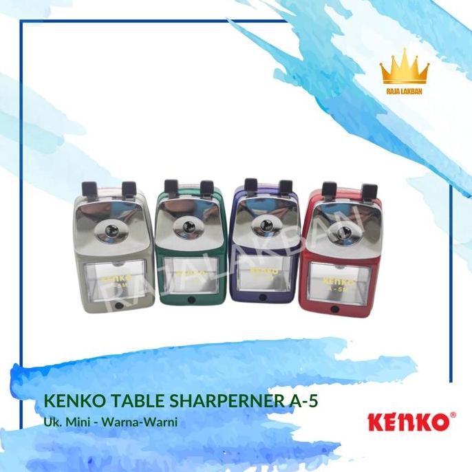

Terbaru Serutan Pensil Meja Kenko Table Sharperner A-5/ Uk. Mini - Warna-warni - Pcs
