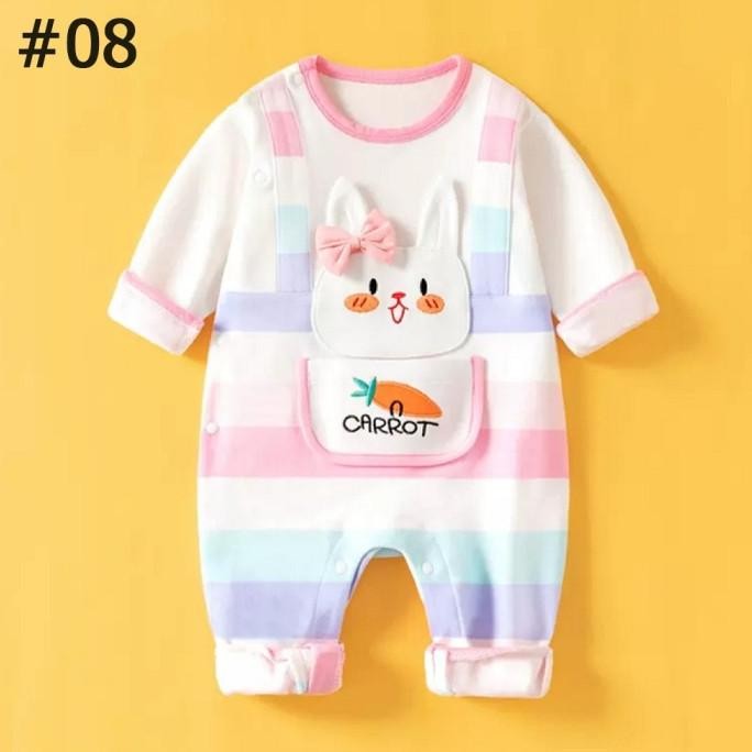 Diskon Jumper Baju Bayi Cowok Cewek Laki Laki Perempuan Anak Karakter Hewan Bahan Katun