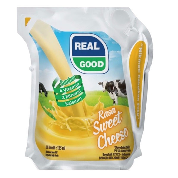 

REALGOOD MILK SWCHEESE 125 ML - SUSU