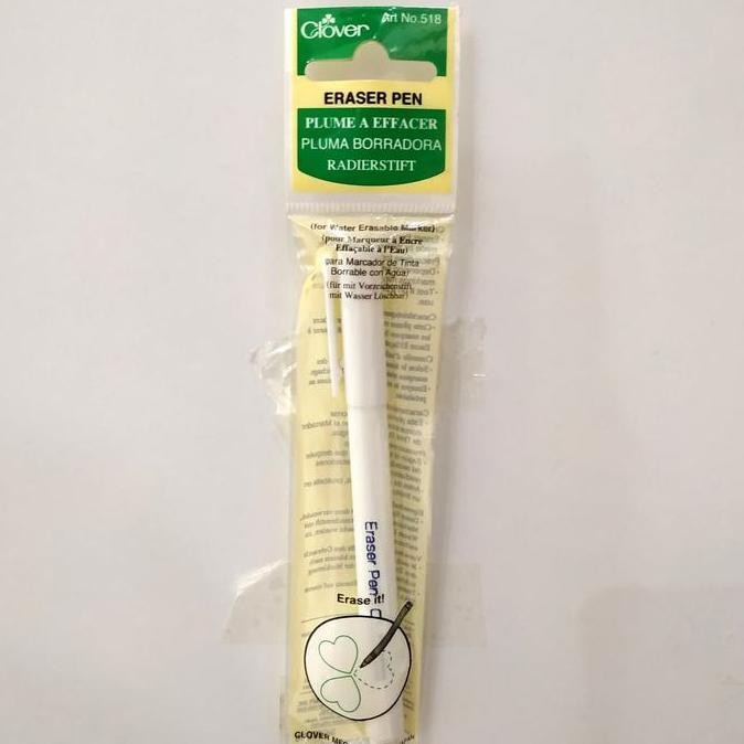 

Tersedia Clover 518 Eraser Pen/Penghapus Pulpen Kain