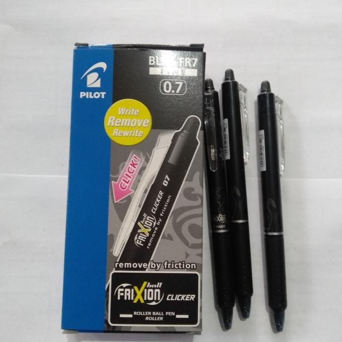 

Tersedia Pulpen Frixion 0,7 Hitam / Bolpoint Frixion 0,7