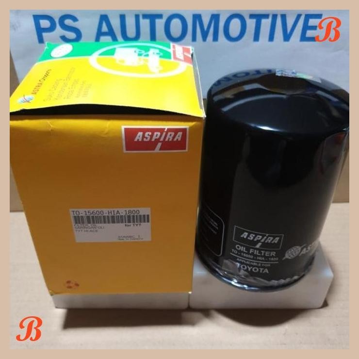 [PSA] FILTER OLI TOYOTA HIACE ASPIRA TO-15600-HIA-1800