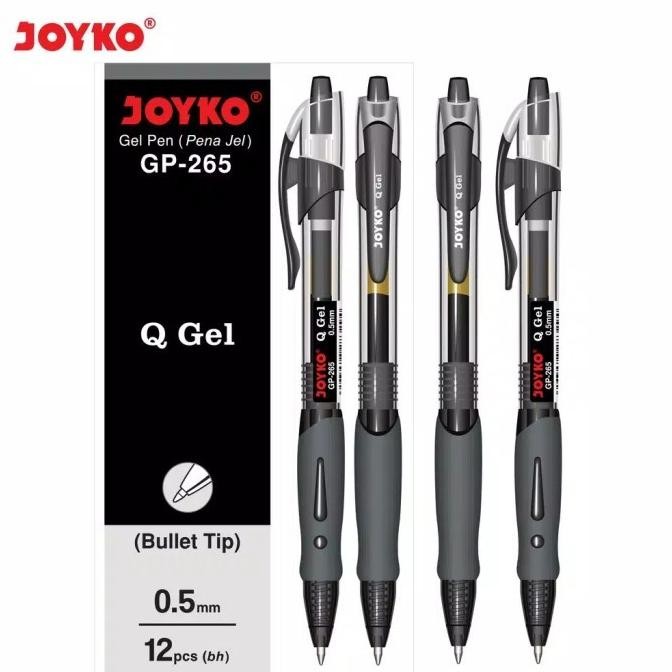 

Tersedia Pulpen Gel Joyko / Pen Jel Joyko Gp-265 0.5Mm / Tinta Hitam
