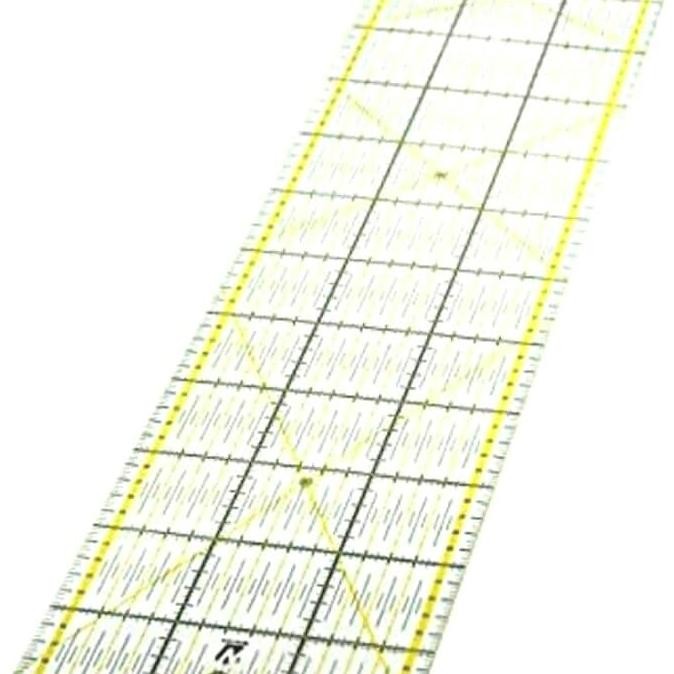 

siap kirim penggaris jahit - quilting ruler ac 60 - penggaris pola jahit 15x60 cm