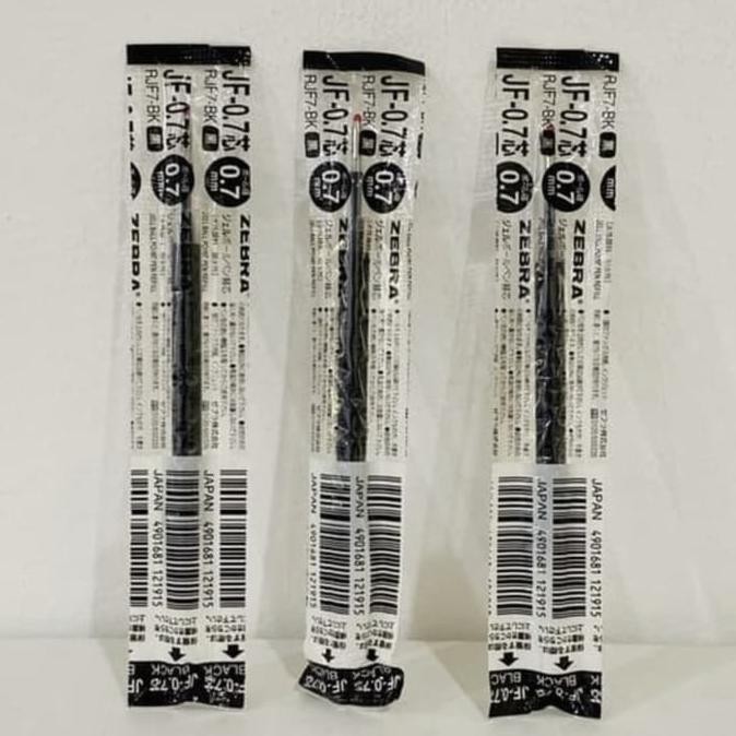 

Tersedia Refill Pulpen Zebra Sarasa Clip 0,7 Mm Hitam / 1 Box Isi 10 Pcs