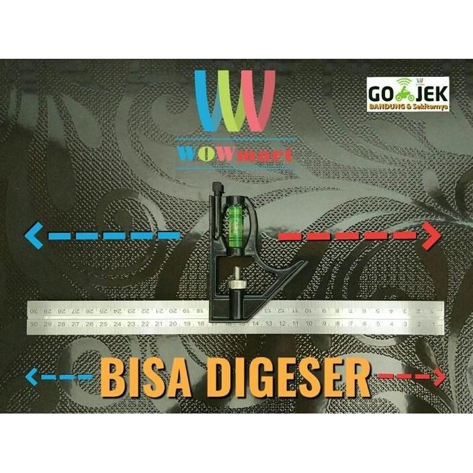 

siap kirim penggaris siku ukur tukang / pasekon