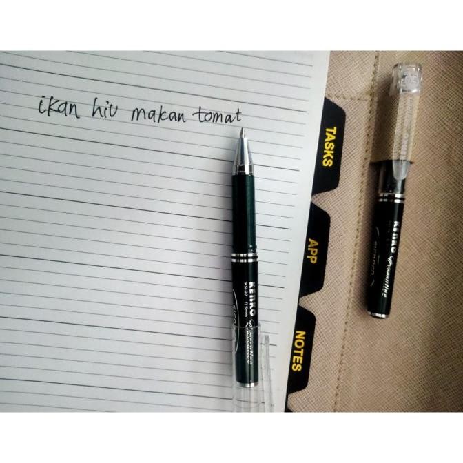 

Tersedia Pulpen Sign Pen Executive Kenko Ks - 97 (1 Pak / 12 Pcs)
