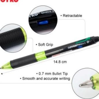 

Tersedia Pulpen Joyko 4 Warna Bp-288 / Pack Isi 12 Pcs - 0,7Mm