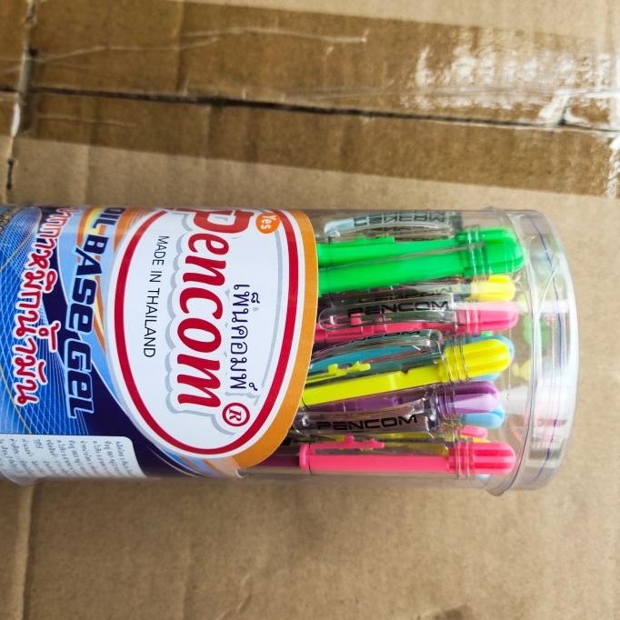 

Tersedia Pulpen Cetek Pencom Og-4 /Tabung