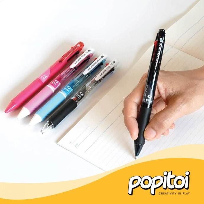 

Tersedia Uniball Jetstream 4 Sxe4-500 Multi Color Ballpoint Pen 0.7 Mm 4C Pulpen Uni Ball