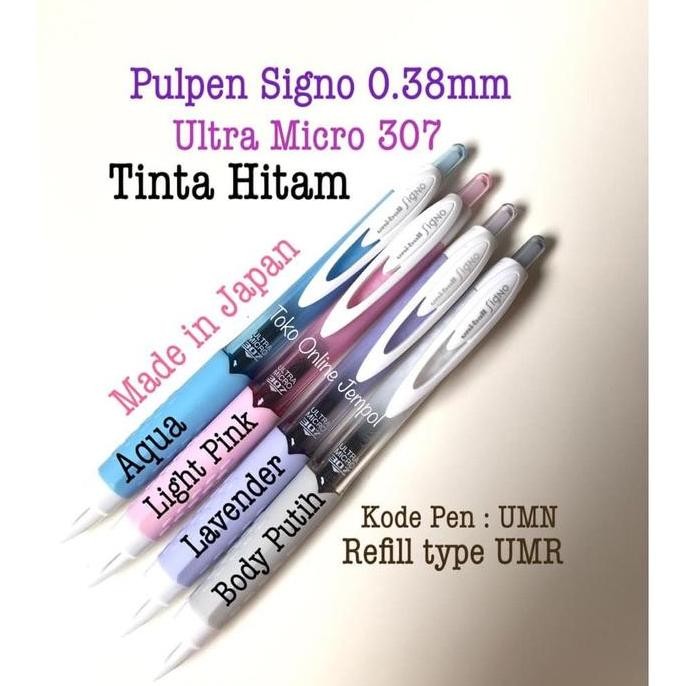 

Tersedia Pulpen Signo Ultra Micro 307 Umn-307C-38 Ballpoint Gel Atk0885Un