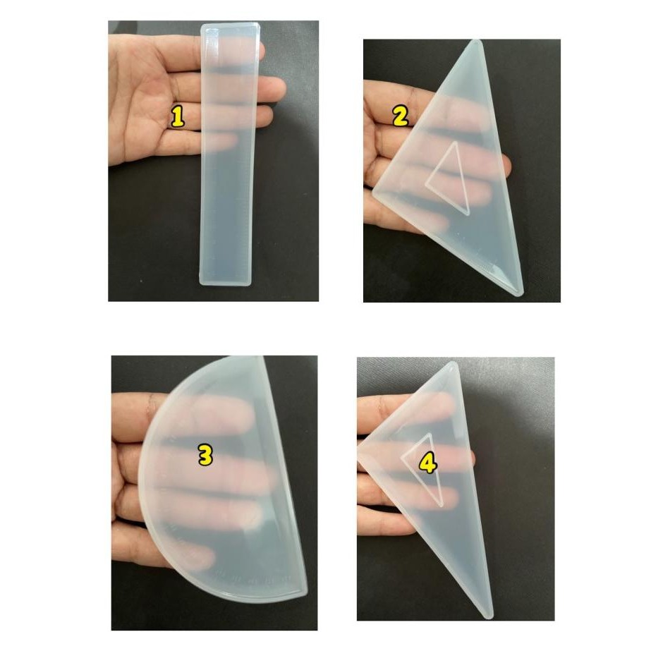 

siap kirim mold penggaris ruller mold cetakan resin alat tulis anak mw43