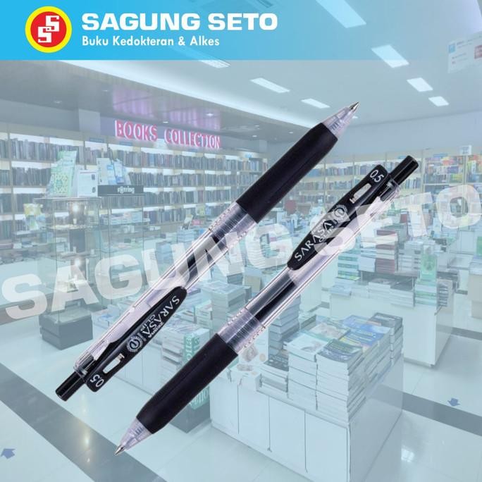 

Tersedia Pen Sarasa 07 Gel Black / Pulpen