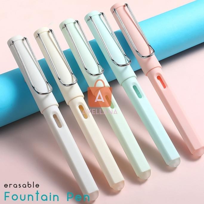 

Tersedia Pulpen Fountain Pen / Erasable Fountain Pen With Ink Catridge