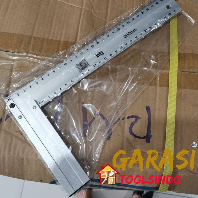 

siap kirim toho premium original siku tukang 30 cm pasekon penggaris siku l
