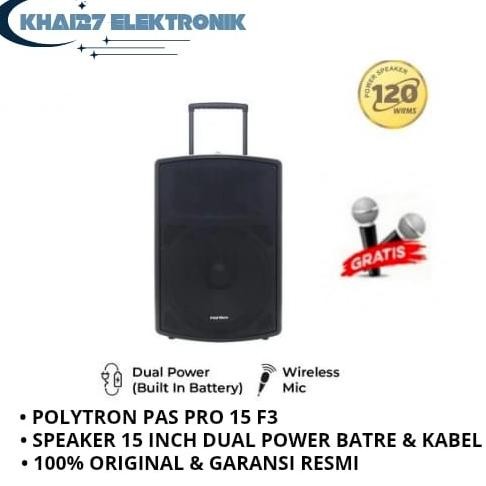 Promo Speaker Polytron Pas Pro15F3 / Speaker Polytron Pas Pro15F3 / 15Inch Speaker Polytron Pas Pro1