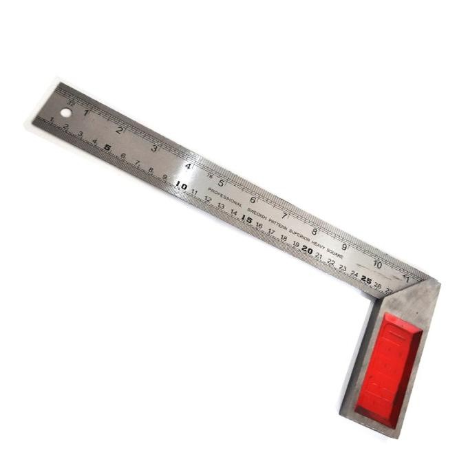 

siap kirim penggaris siku 30cm 30 cm lebar 12 inch stainless