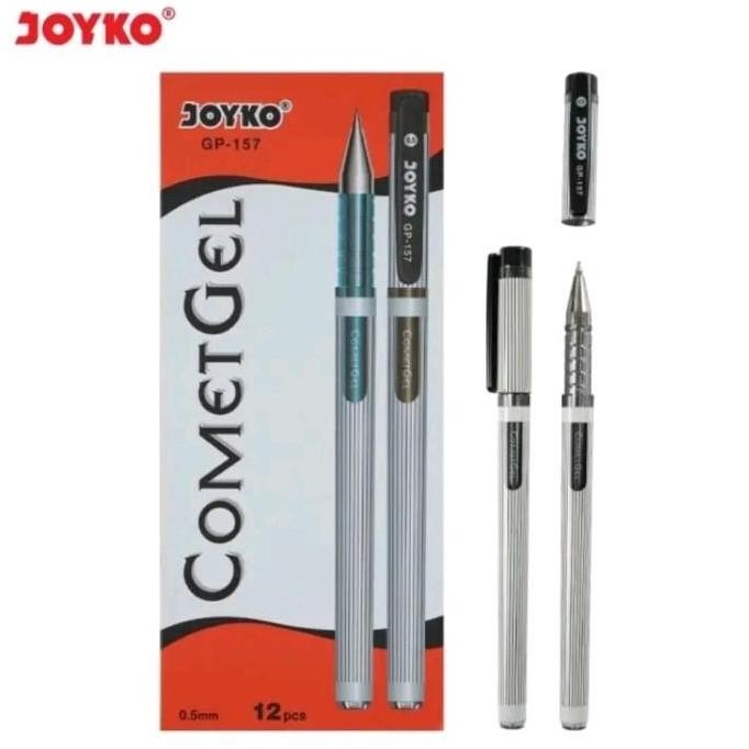 

Tersedia Gel Pen Joyko Gp-157 Hitam (12Pcs) Pulpen